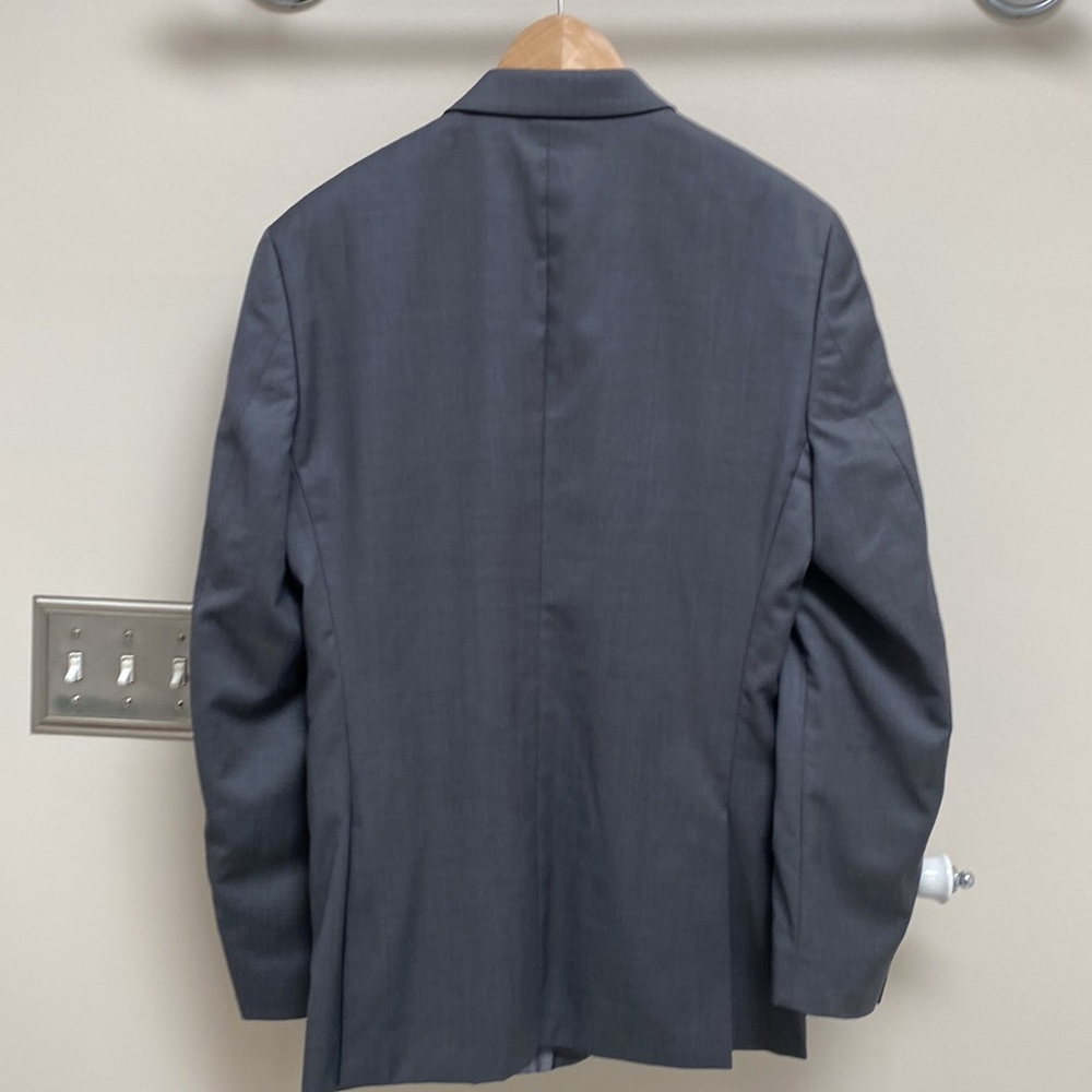 Bar III Men’s 38R 100% Wool Jacket (Gray) - Picture 2 of 5